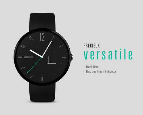 Emulate Android APK Versatile watchface by Precieux