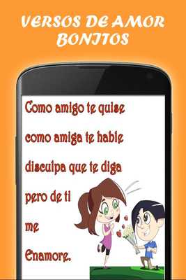 Emulate Android APK Versos de amor para enamorar gratis