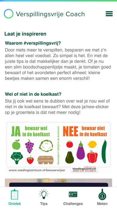 Emulate iPhone app Verspillingsvrijecoach using MyAndroid Emulate iPhone app Verspillingsvrijecoach using MyAndroid
