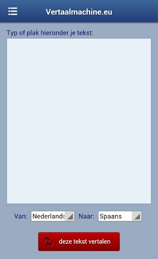 Run android online APK Vertaalmachine.eu from MyAndroid or emulate Vertaalmachine.eu using MyAndroid