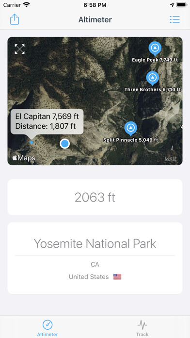 Emulate iPhone app Vertical Altimeter using MyAndroid Emulate iPhone app Vertical Altimeter using MyAndroid