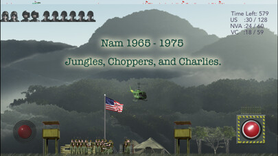 Emulate iPhone app Vertical Assault - Vietnam War using MyAndroid