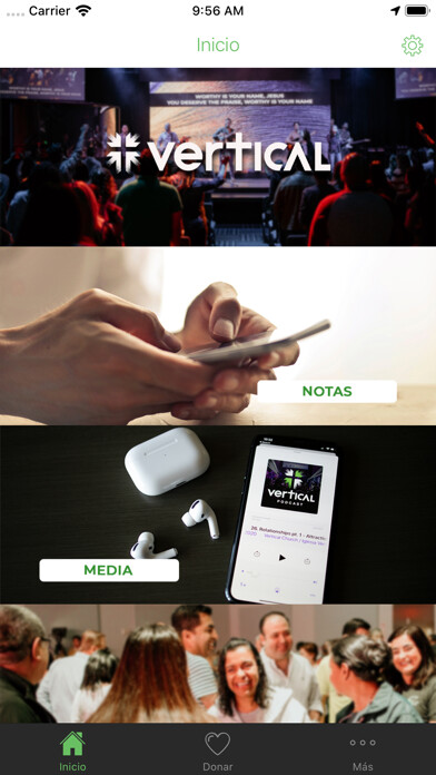 Emulate iPhone app Vertical Church Iglesia using MyAndroid Emulate iPhone app Vertical Church Iglesia using MyAndroid
