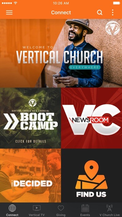 Emulate iPhone app Vertical Church SA using MyAndroid Emulate iPhone app Vertical Church SA using MyAndroid