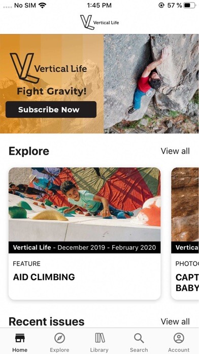 Emulate iPhone app Vertical Life using MyAndroid