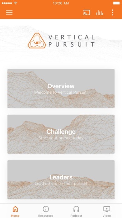 Emulate iPhone app Vertical Pursuit using MyAndroid