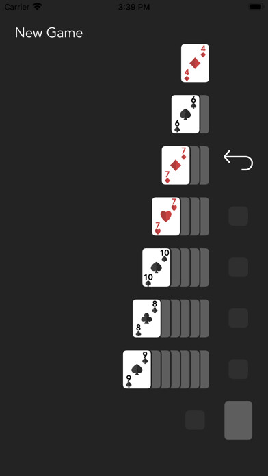 Emulate iPhone app Vertical Solitaire using MyAndroid Emulate iPhone app Vertical Solitaire using MyAndroid