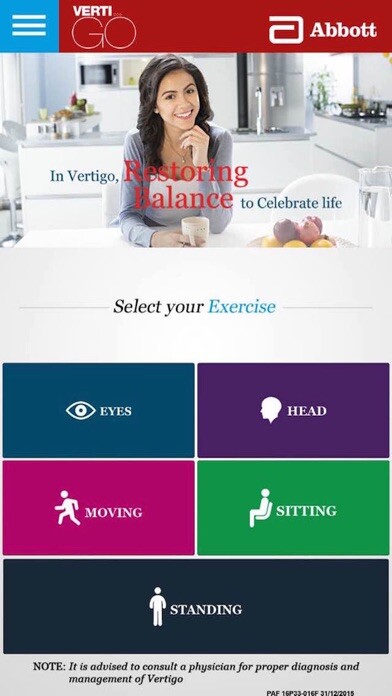 Emulate iPhone app VertiGo Exercise (AR) using MyAndroid Emulate iPhone app VertiGo Exercise (AR) using MyAndroid
