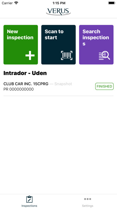 Emulate iPhone app Verus Inspections using MyAndroid