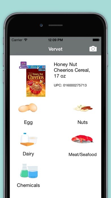 Emulate iPhone app Vervet - Vegan Gluten Scanner using MyAndroid Emulate iPhone app Vervet - Vegan Gluten Scanner using MyAndroid