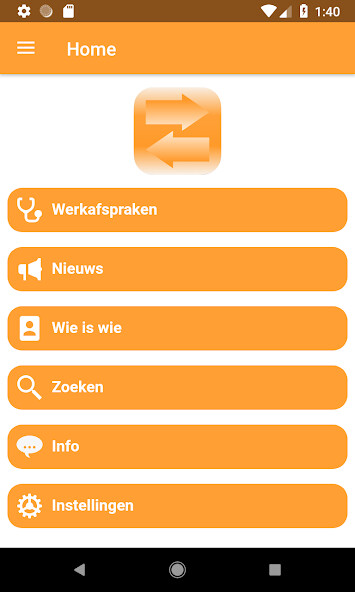 Emulate iPhone app Verwijzers Nijmegen/Boxmeer using MyAndroid Emulate iPhone app Verwijzers Nijmegen/Boxmeer using MyAndroid