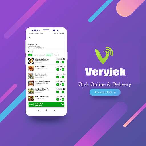 Run android online APK Veryjek - Transportasi Online Motor dan Mobil from MyAndroid or emulate Veryjek - Transportasi Online Motor dan Mobil using MyAndroid