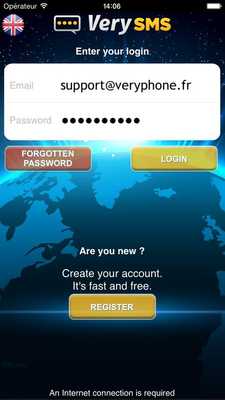 Emulate Android APK VerySMS