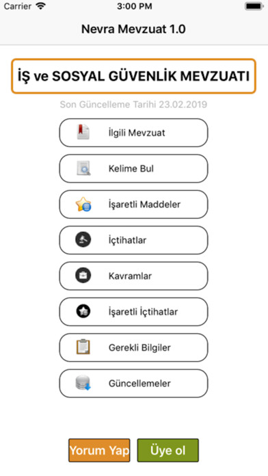 Emulate iPhone app İş ve Sosyal Güvenlik Hukuku using MyAndroid Emulate iPhone app İş ve Sosyal Güvenlik Hukuku using MyAndroid