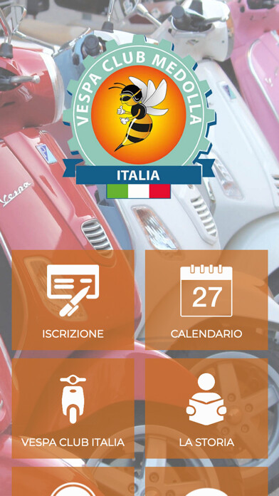 Emulate iPhone app Vespa Club Medolla using MyAndroid Emulate iPhone app Vespa Club Medolla using MyAndroid