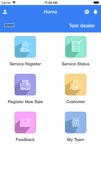 Emulate iPhone app Vestar Dealer App using MyAndroid
