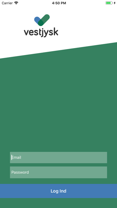 Emulate iPhone app vestjysk E-scan using MyAndroid