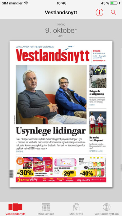Run android online APK Vestlandsnytt eAvis from MyAndroid or emulate Vestlandsnytt eAvis using MyAndroid