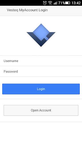 Run android online APK Vestoq MyAccount from MyAndroid or emulate Vestoq MyAccount using MyAndroid