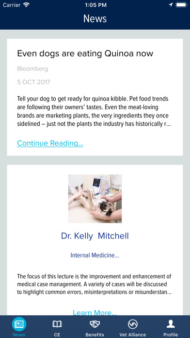 Emulate iPhone app Vet Alliance using MyAndroid Emulate iPhone app Vet Alliance using MyAndroid