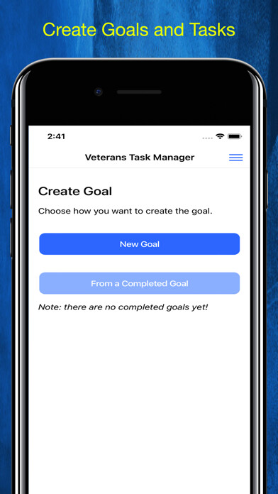 Emulate iPhone app Veterans Task Manager using MyAndroid Emulate iPhone app Veterans Task Manager using MyAndroid