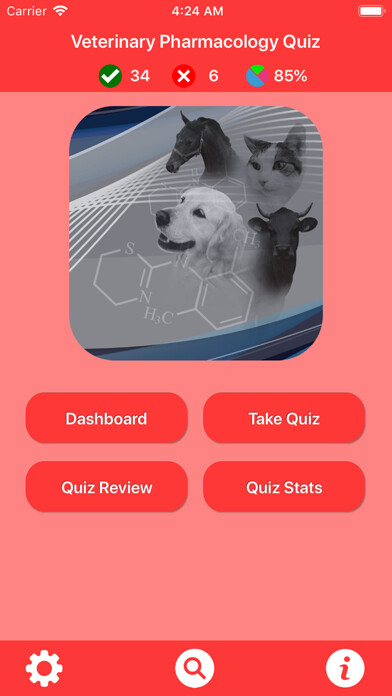 Emulate iPhone app Veterinary Pharmacology Quiz using MyAndroid Emulate iPhone app Veterinary Pharmacology Quiz using MyAndroid