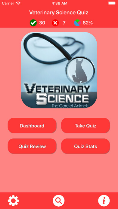 Emulate iPhone app Veterinary Science Quiz using MyAndroid Emulate iPhone app Veterinary Science Quiz using MyAndroid
