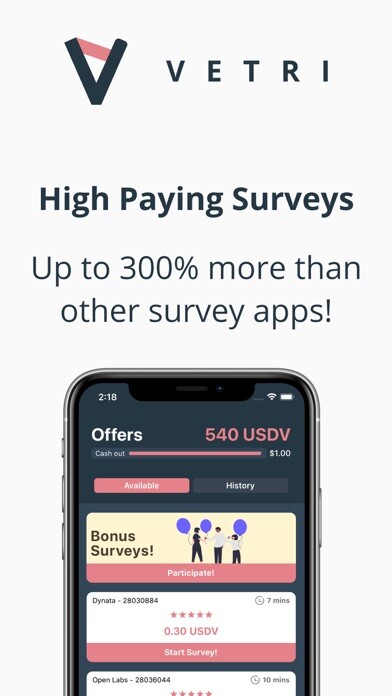Emulate iPhone app VETRI - High Paying Surveys using MyAndroid Emulate iPhone app VETRI - High Paying Surveys using MyAndroid