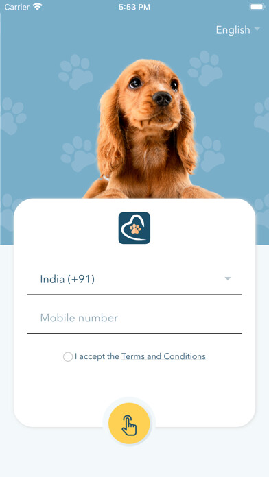 Emulate iPhone app Vets On Cloud using MyAndroid