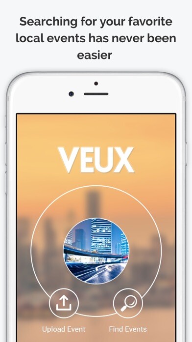 Emulate iPhone app Veux - Fun Local Events Near Me using MyAndroid Emulate iPhone app Veux - Fun Local Events Near Me using MyAndroid