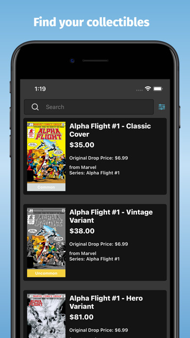 Emulate iPhone app Veve Price Tracker using MyAndroid Emulate iPhone app Veve Price Tracker using MyAndroid