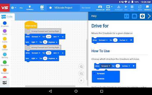 Run android online APK VEXcode V5 from MyAndroid or emulate VEXcode V5 using MyAndroid Run android online APK VEXcode V5 from MyAndroid or emulate VEXcode V5 using MyAndroid