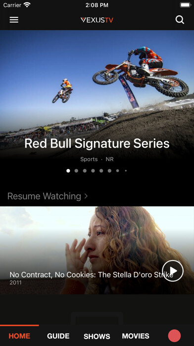 Emulate iPhone app Vexus TV using MyAndroid Emulate iPhone app Vexus TV using MyAndroid