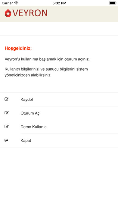 Emulate iPhone app Veyron Türkçe Muhasebe Program using MyAndroid Emulate iPhone app Veyron Türkçe Muhasebe Program using MyAndroid