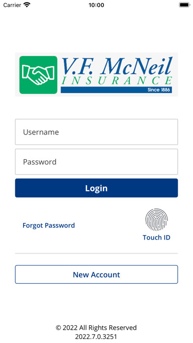 Emulate iPhone app V. F. McNeil Insurance using MyAndroid Emulate iPhone app V. F. McNeil Insurance using MyAndroid