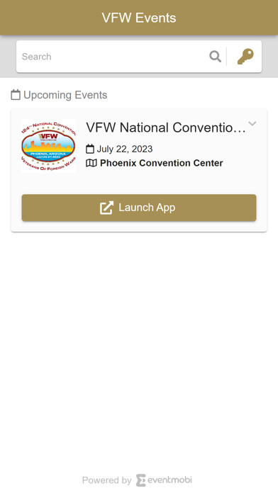 Emulate iPhone app VFW Events using MyAndroid Emulate iPhone app VFW Events using MyAndroid