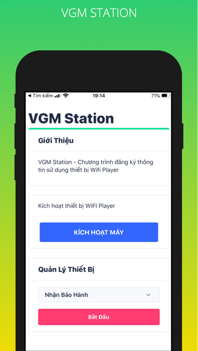 Emulate iPhone app VGM Station using MyAndroid