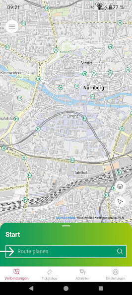 Emulate iPhone app VGN Fahrplan & Tickets using MyAndroid Emulate iPhone app VGN Fahrplan & Tickets using MyAndroid