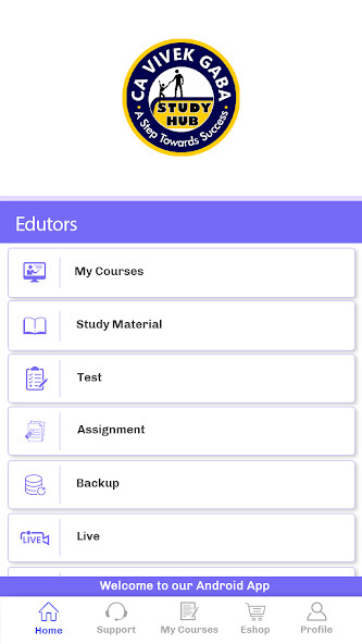 Run android online APK VG Study Hub - CA Vivek Gaba from MyAndroid or emulate VG Study Hub - CA Vivek Gaba using MyAndroid Run android online APK VG Study Hub - CA Vivek Gaba from MyAndroid or emulate VG Study Hub - CA Vivek Gaba using MyAndroid