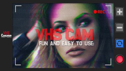 Emulate iPhone app VHS Cam - Glitch Video Editor using MyAndroid