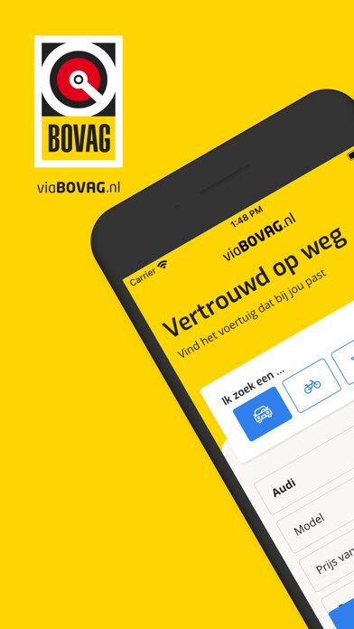 Emulate iPhone app viaBOVAG.nl: Vind & Verkoop using MyAndroid Emulate iPhone app viaBOVAG.nl: Vind & Verkoop using MyAndroid