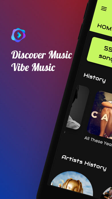 Emulate iPhone app Vibe App XS - Music Player using MyAndroid