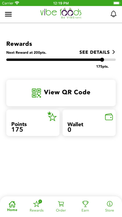 Emulate iPhone app Vibe Foods Rewards using MyAndroid Emulate iPhone app Vibe Foods Rewards using MyAndroid