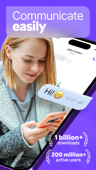 Emulate iPhone app Viber Messenger: Chats & Calls using MyAndroid