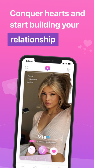 Emulate iPhone app Vibes: Dating, Hmu, Soulmate using MyAndroid