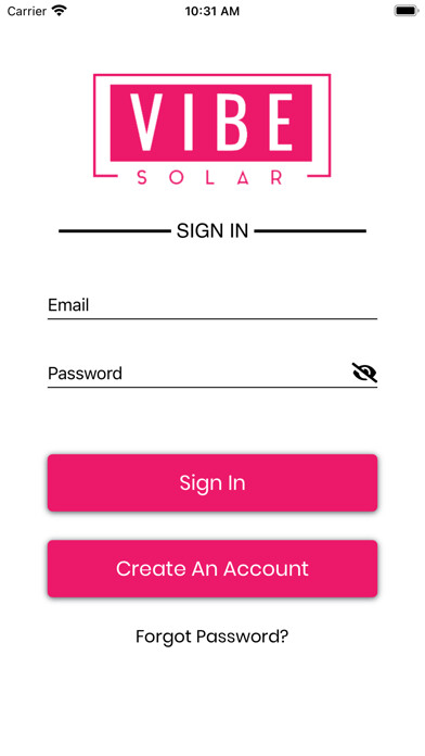 Emulate iPhone app Vibe Solar using MyAndroid