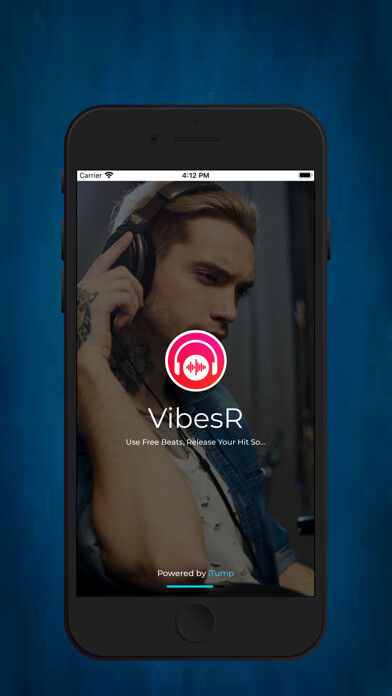 Emulate iPhone app vibesR - song recording tool using MyAndroid
