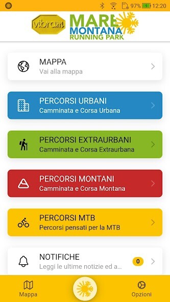 Run android online APK Vibram Maremontana RunningPark from MyAndroid or emulate Vibram Maremontana RunningPark using MyAndroid