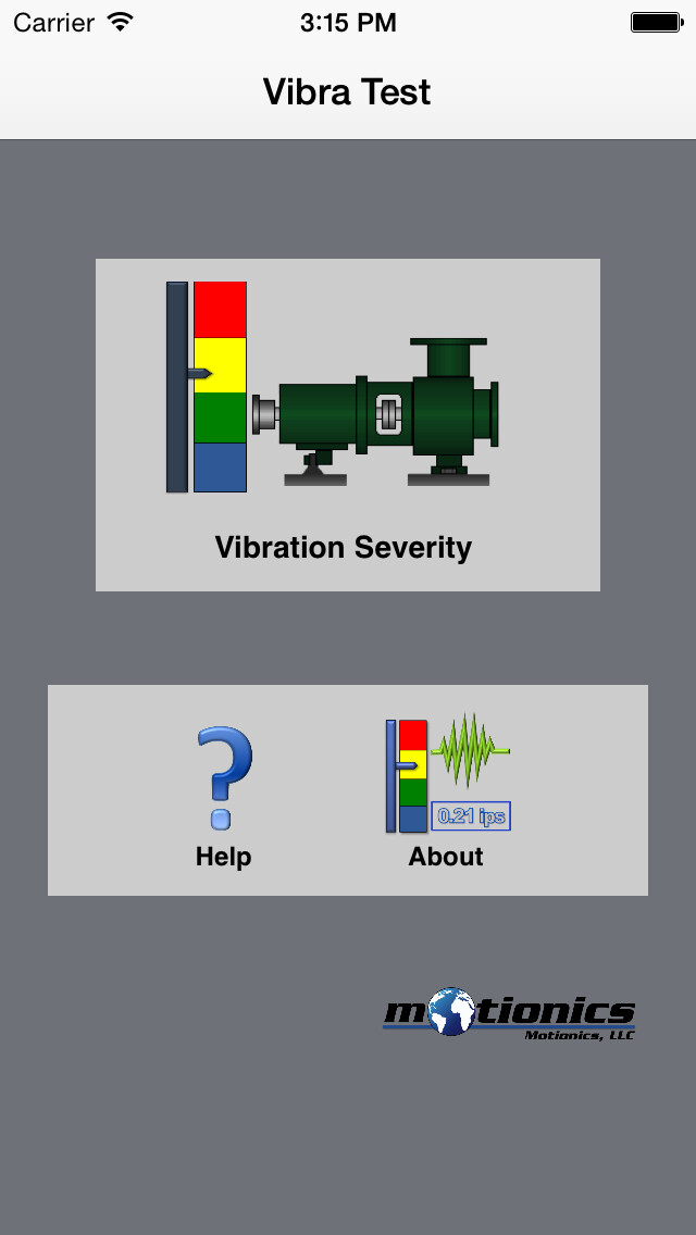 Emulate iPhone app Vibra Test using MyAndroid