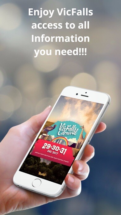 Emulate iPhone app VicFalls Carnival using MyAndroid